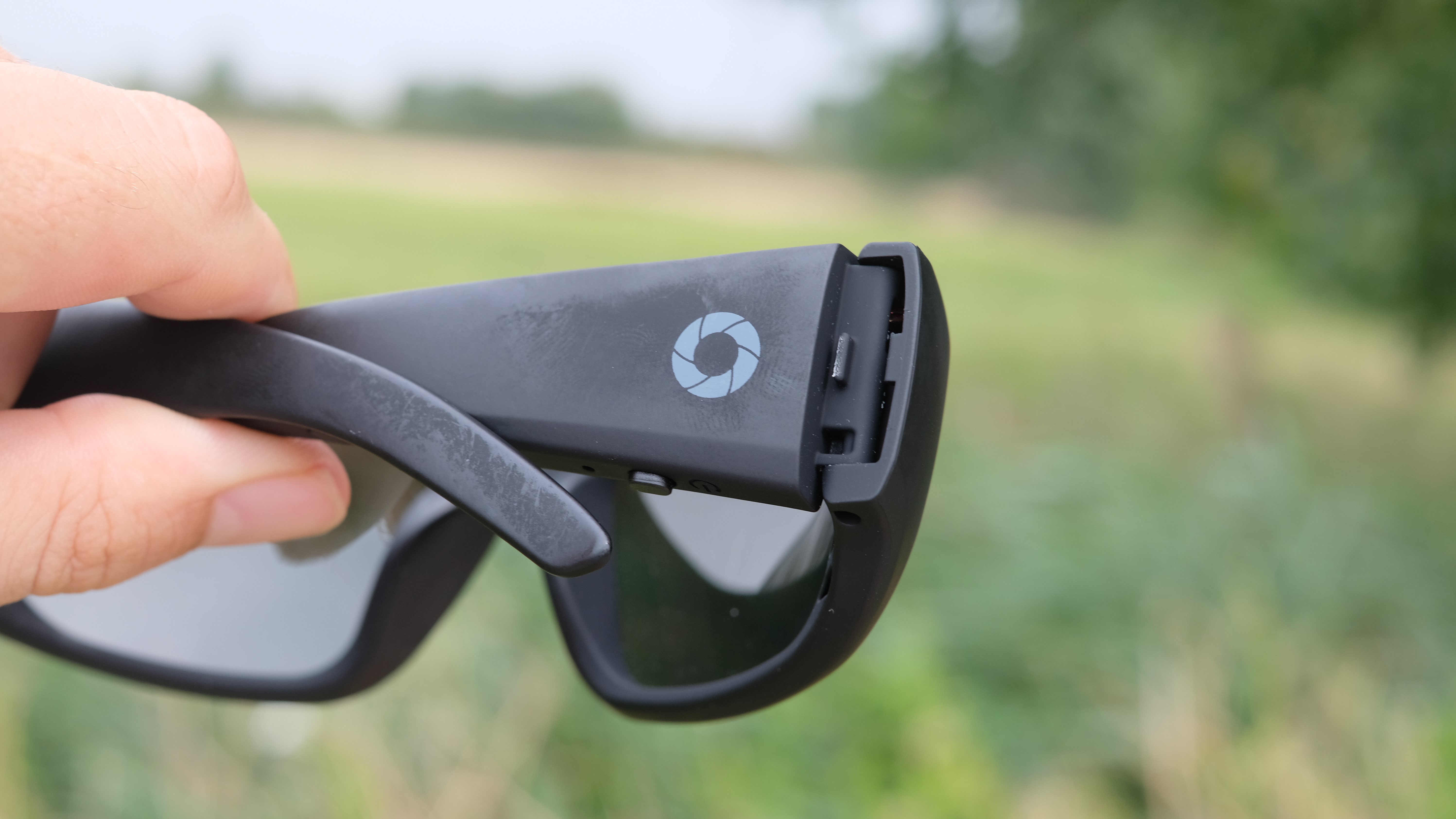 Photograph of iVue The Glide camera sunglasses