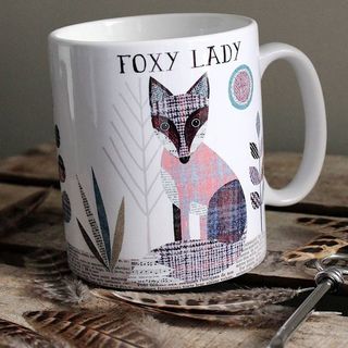 fox printed cup