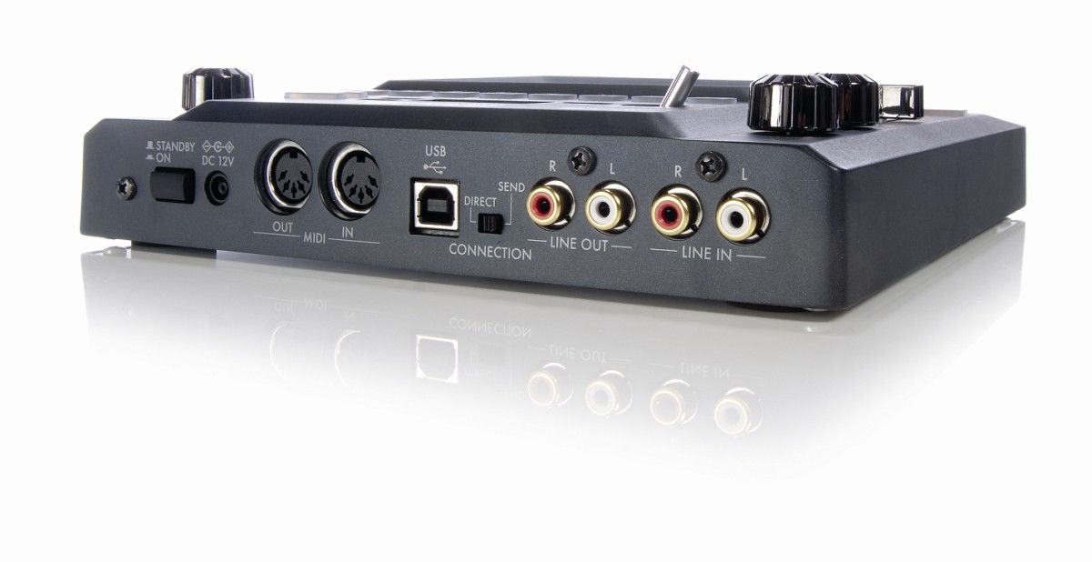 Audio and MIDI I/O sits round the back.