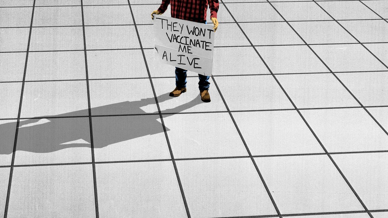 A protester.