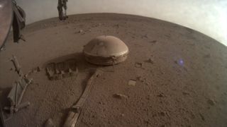 The Mars InSight lander's final selfie