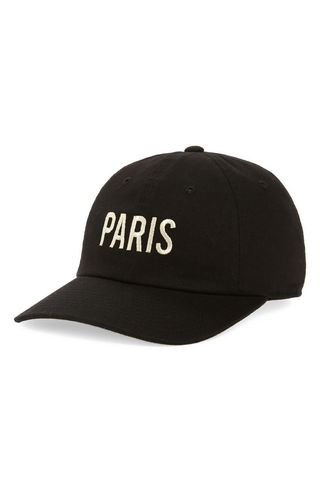 Paris Cotton Baseball Cap