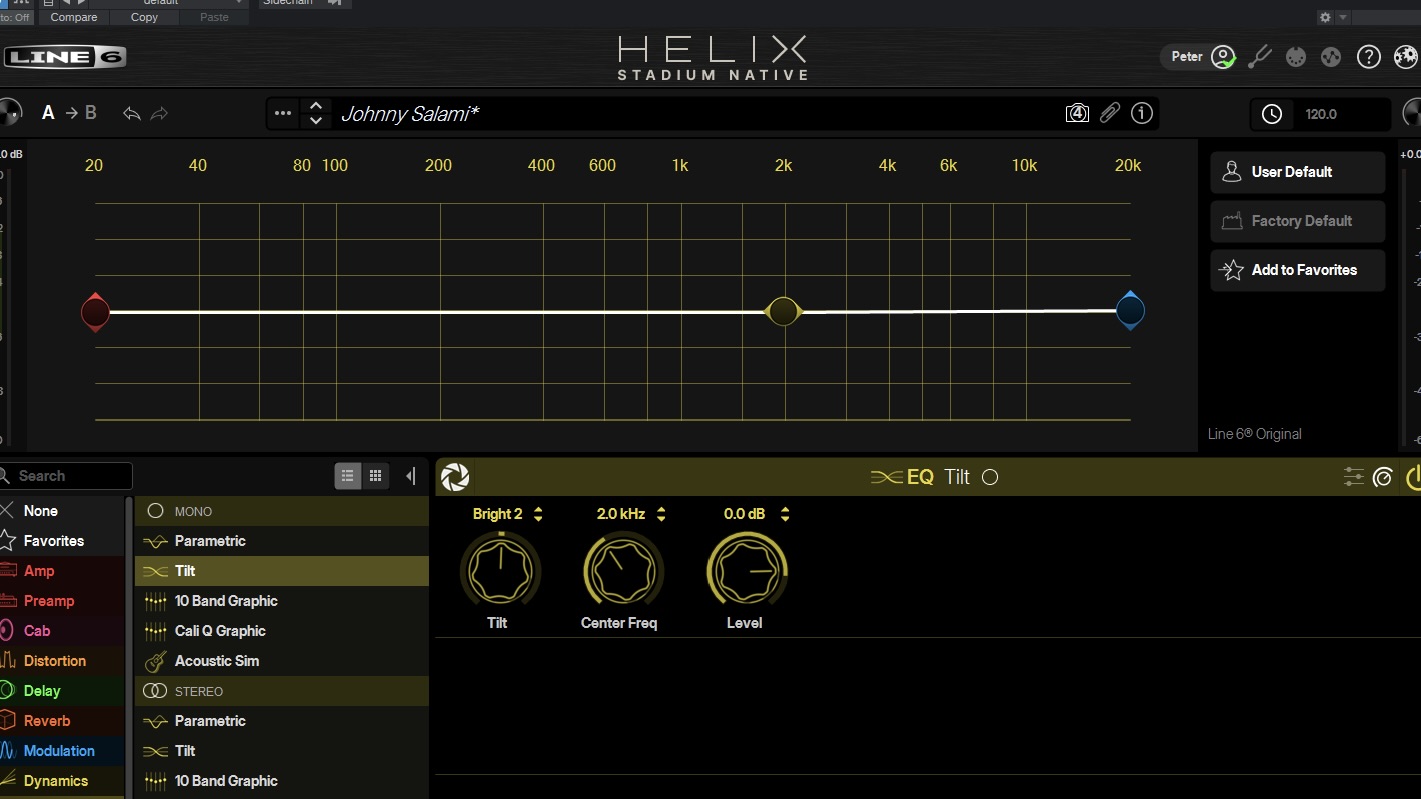 Line 6 Helix Stadium Native