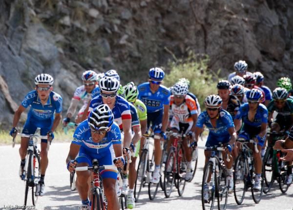 The Andalucia team sets the pace