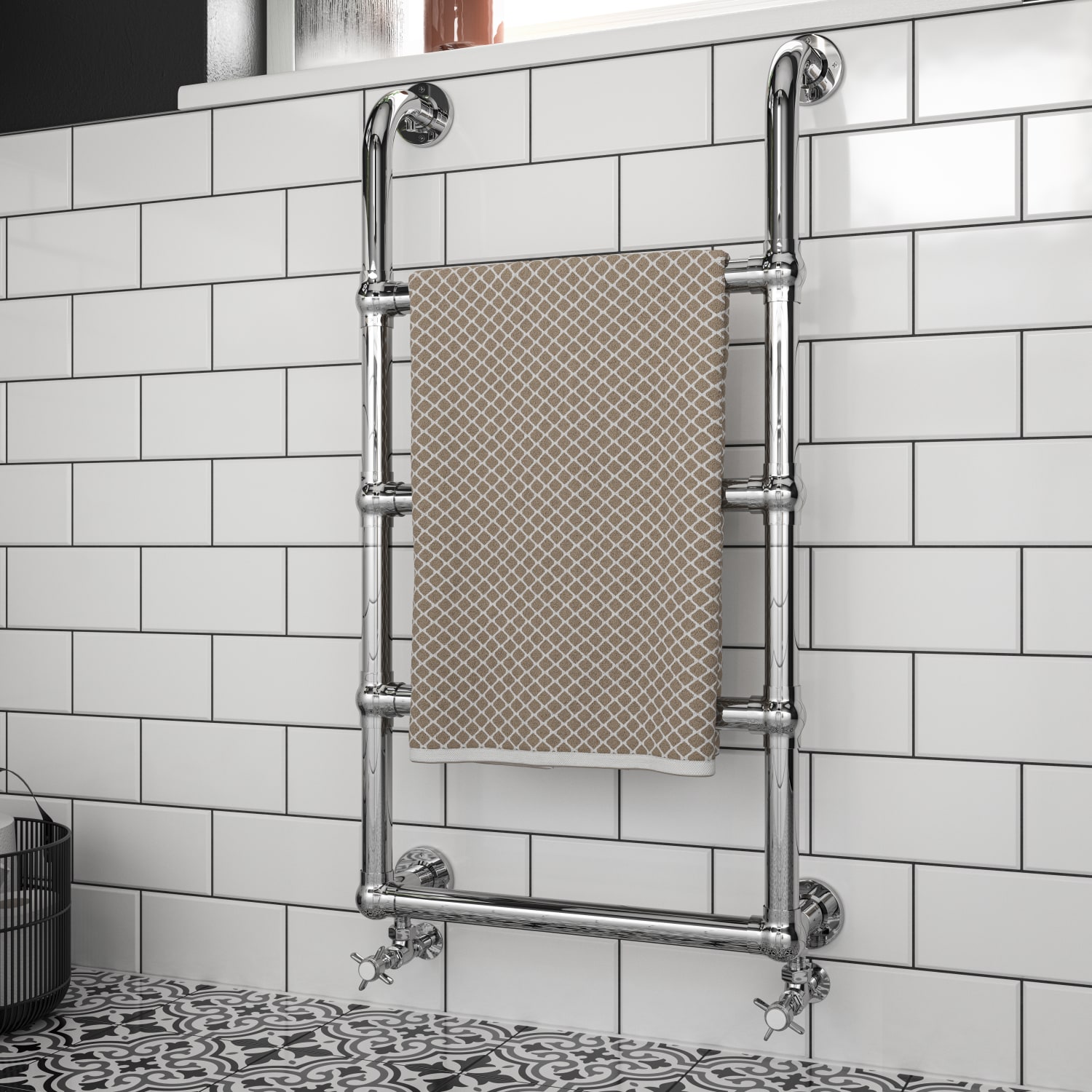 Wickes Cosmopolitan White Ceramic Wall Tile