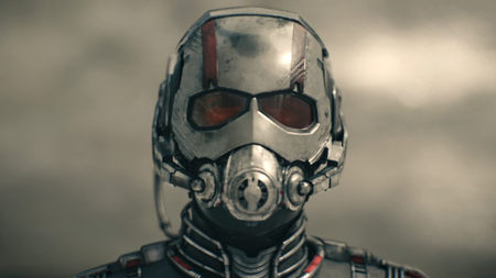 Paul Rudd in Ant-Man suit in Ant-Man