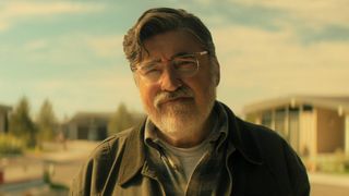 Alfred Molina as Sam in "The Boroughs" on Netflix