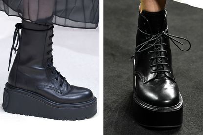 Lace-Up Boots 