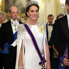 Kate Middleton wears the Lover's Knot Tiara