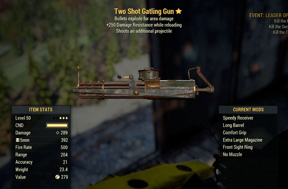How to get Two Shot Explosive guns in Fallout 76 GamesRadar+