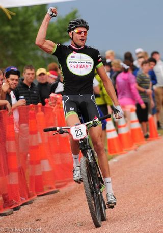 Elite men cross country - Trebon wins the Ute Valley Pro XCT in a shocker