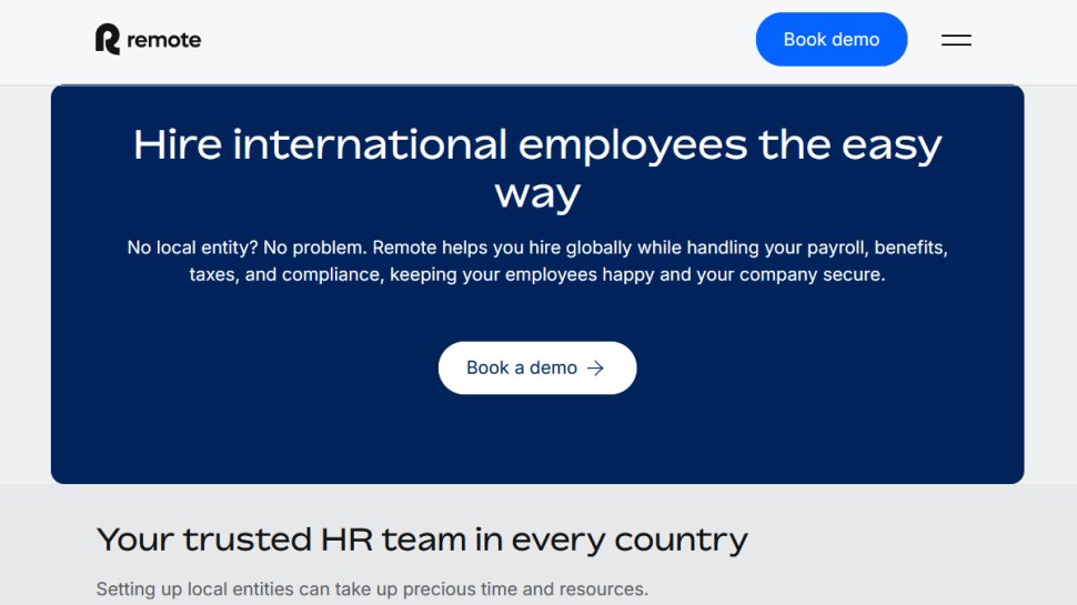 Remote website screenshot (March 2026).
