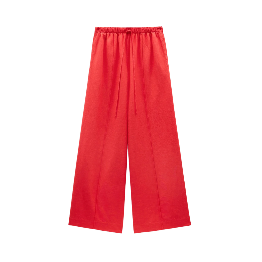 HUSH, Petunia Linen Blend Trouser