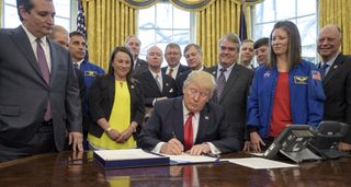 President Trump Signs 2017 NASA Authorization Act