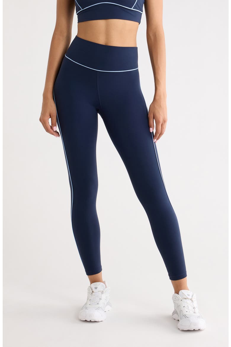 Studio Luxe High Waist 7/8 Piped Leggings
