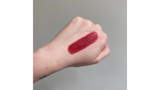 Swatch of Hourglass Confession Lipstick in Red O