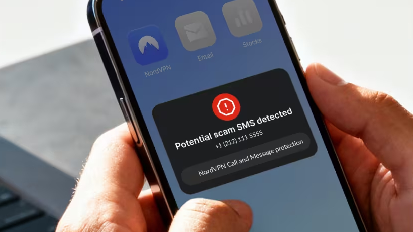 NordVPN Scam Text Protection
