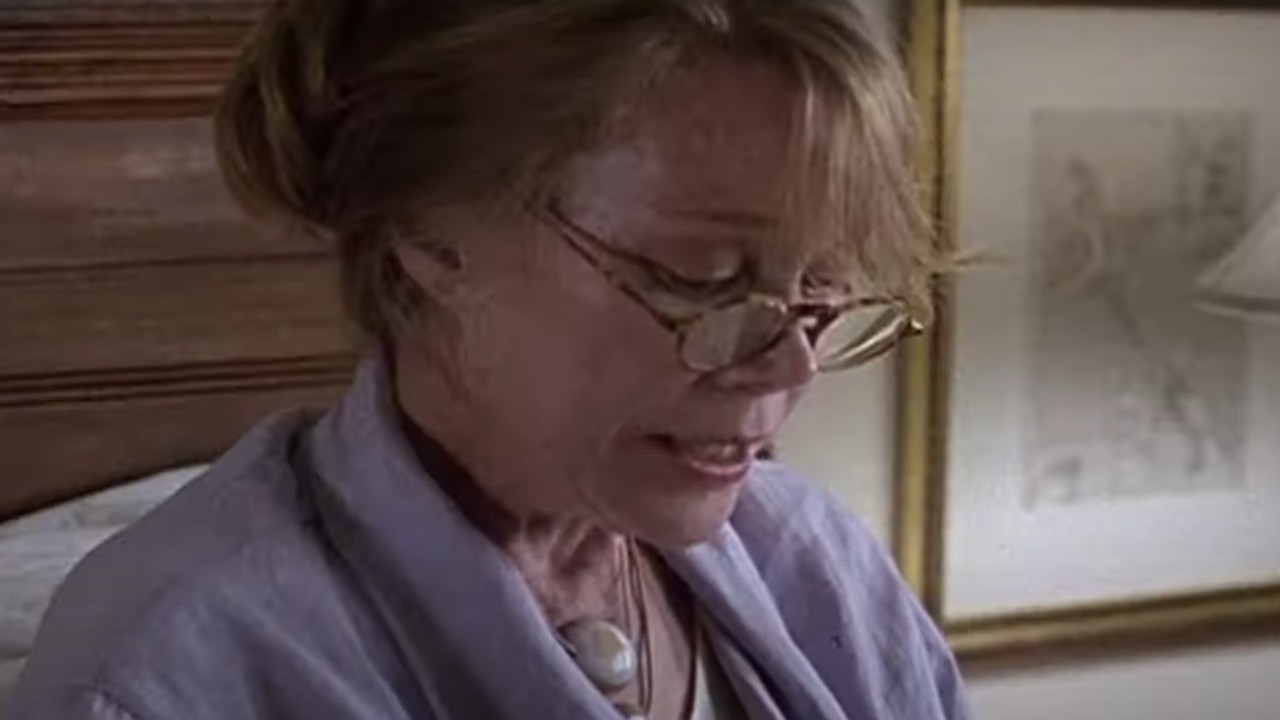 Sissy Spacek sitting in bed in In the Bedroom