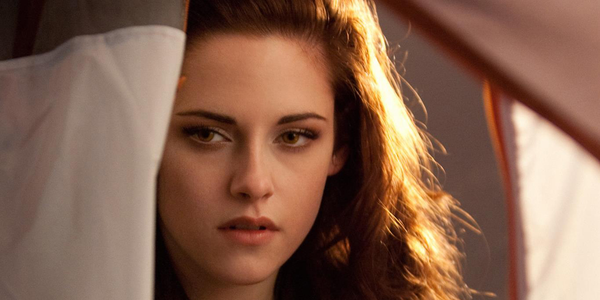 Kristen Stewart in twilight breaking dawn