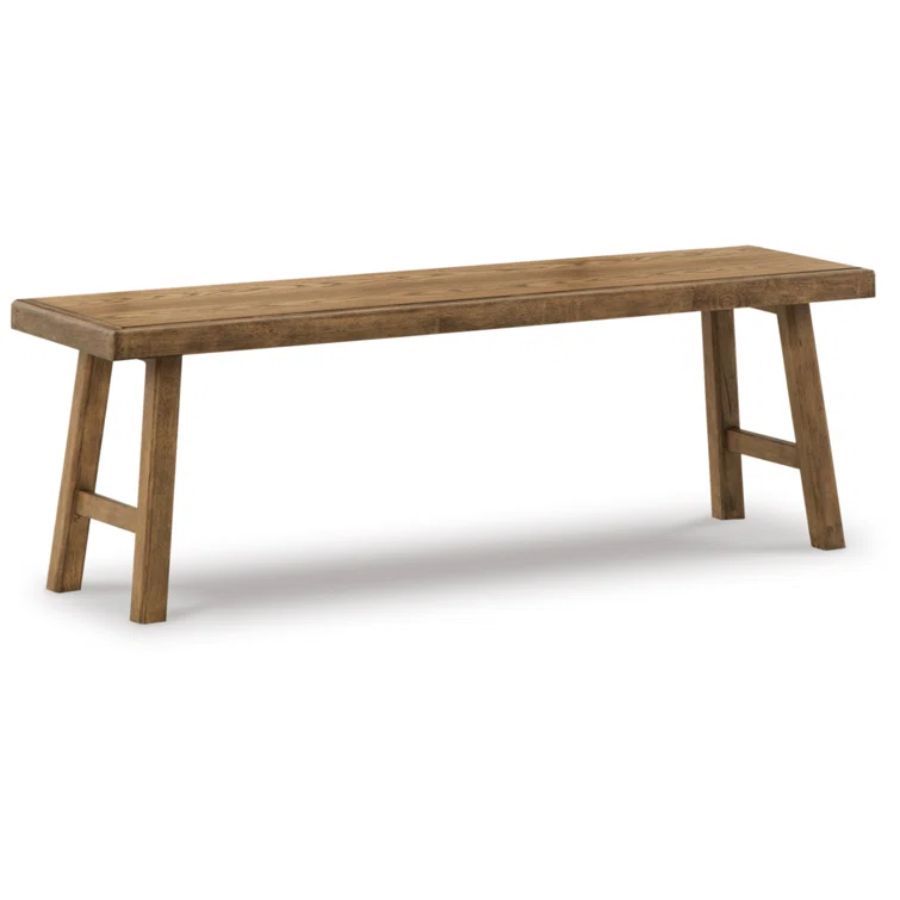 Wooden bench