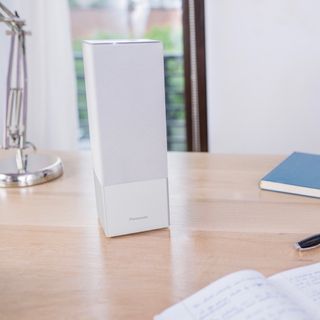 home assistant smart speaker in white