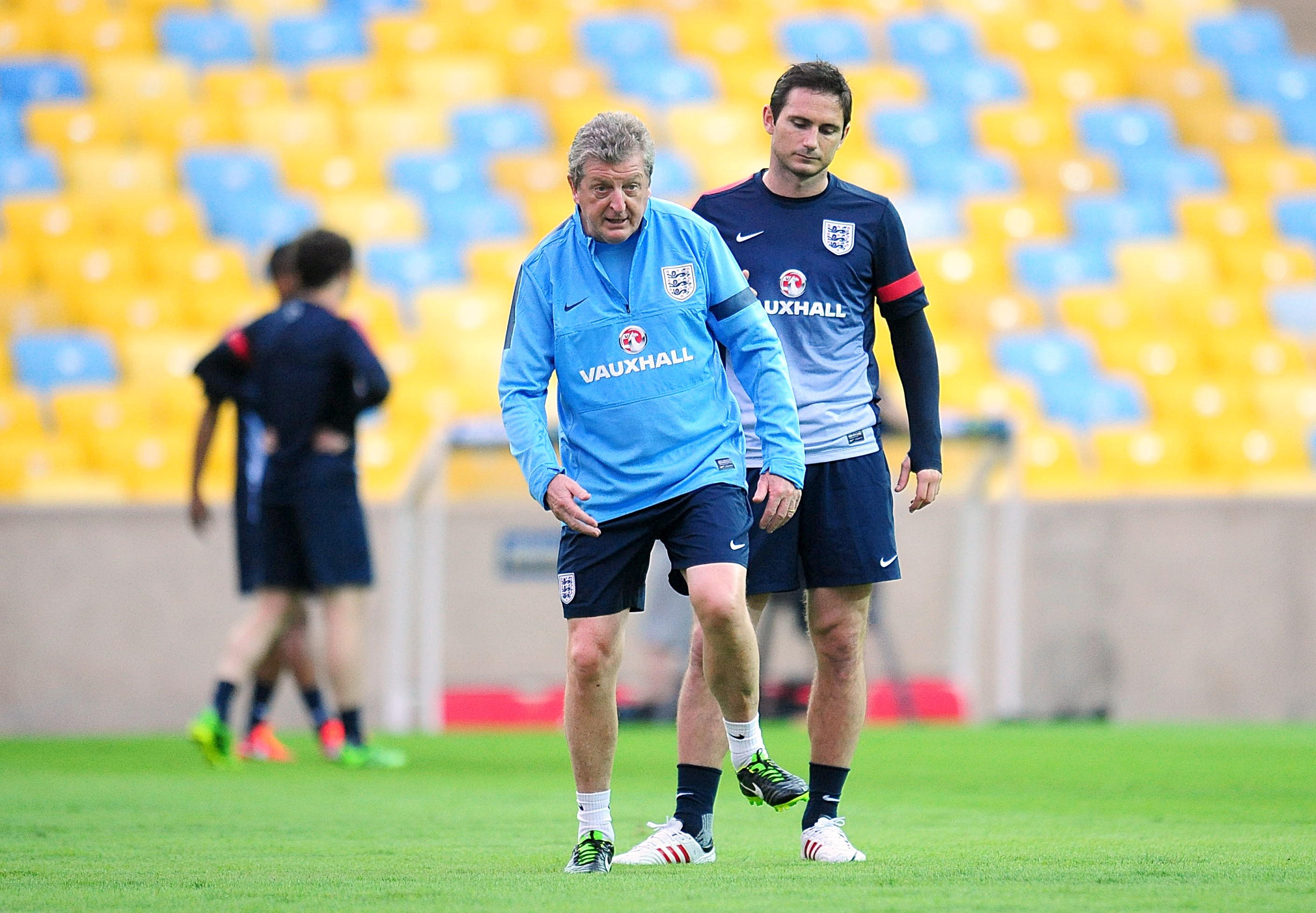 Roy Hodgson trabalhou com Frank Lampard por um longo período durante seu tempo como gerente da Inglaterra