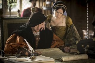 Damian Lewis and Claire Foy in Wolf Hall