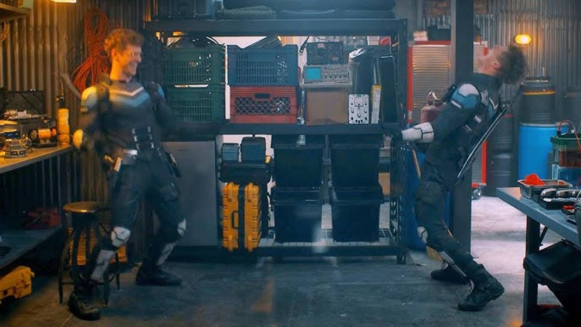 Freddie Stroma as Vigilante and also Vigilante in Peacemaker season 2