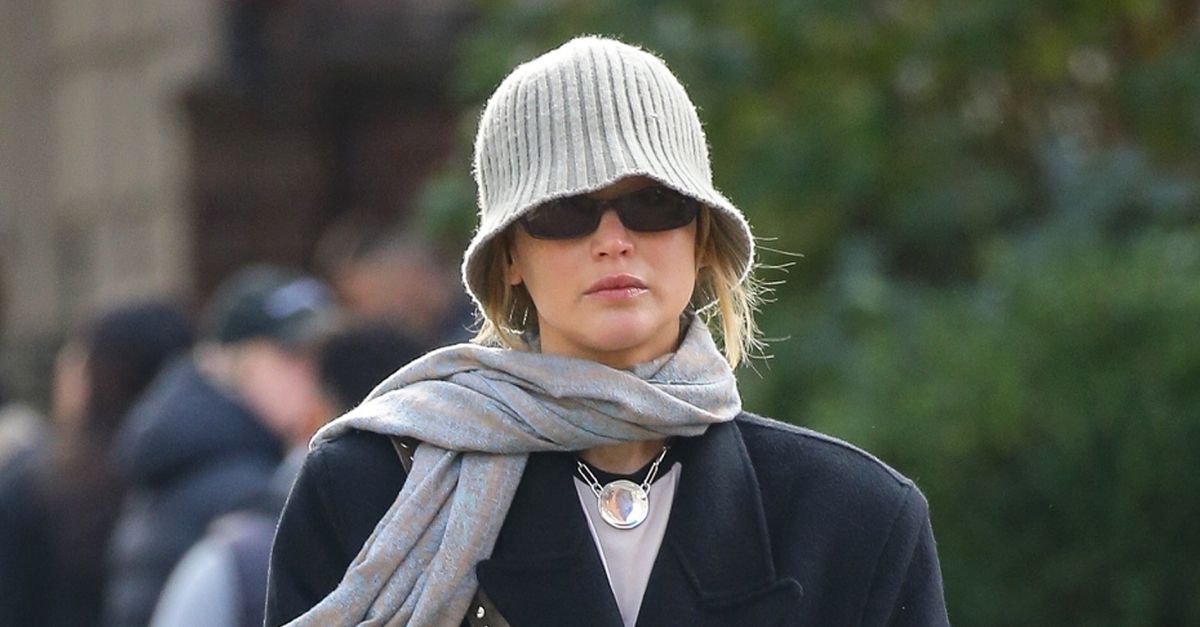 Cooler Winter Outfits Means Wearing This Pretty Bag Trend With Your Big Coat