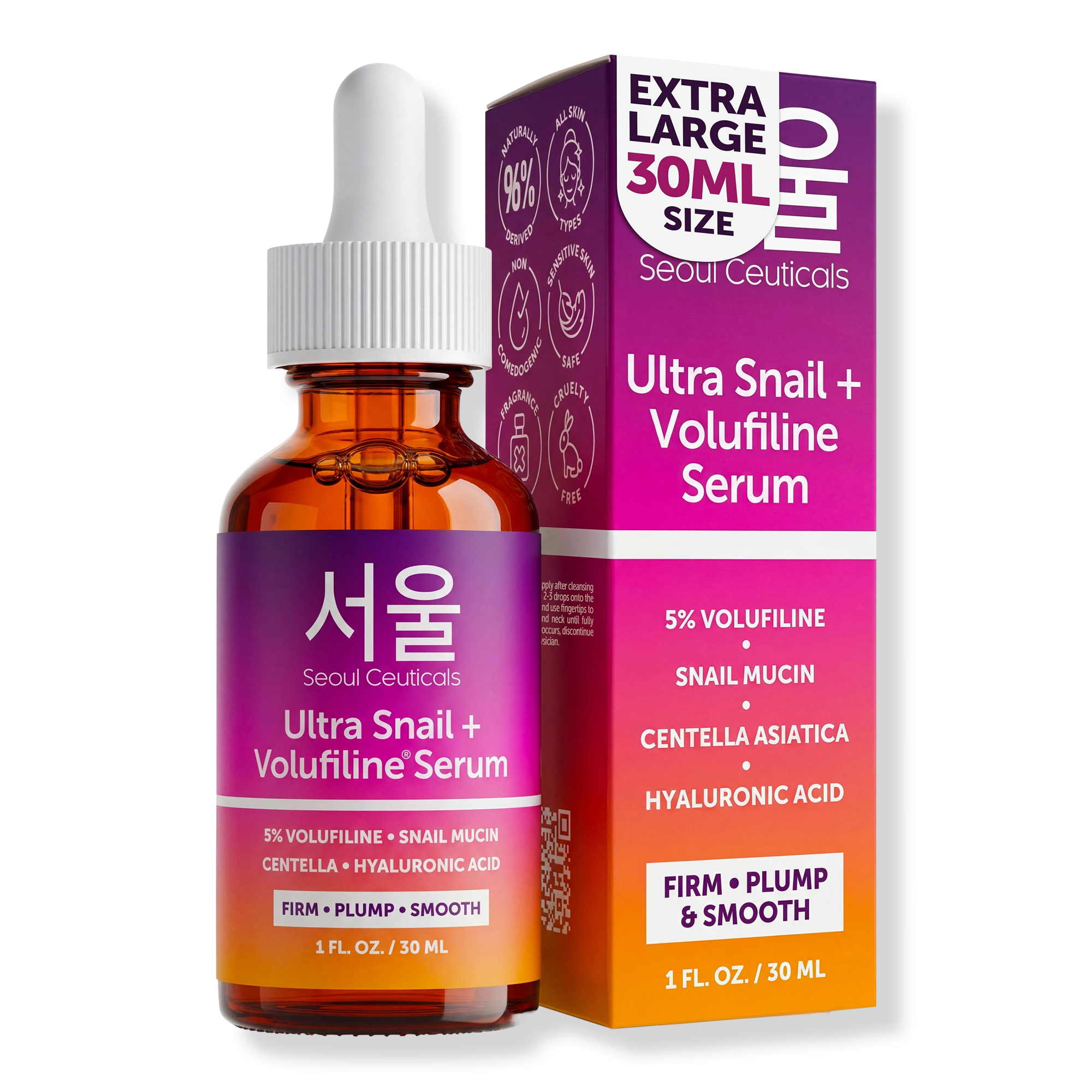 Korean Skincare Volufiline Snail Mucin Serum