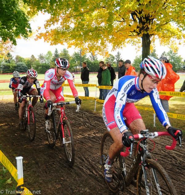Caroline Mani towing some strong Americans