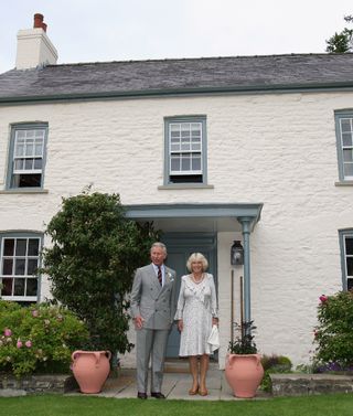 Prince and Princess of Wales home in Wales