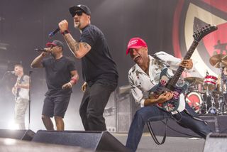 With Prophets Of Rage on July 19 in Cleveland, Ohio