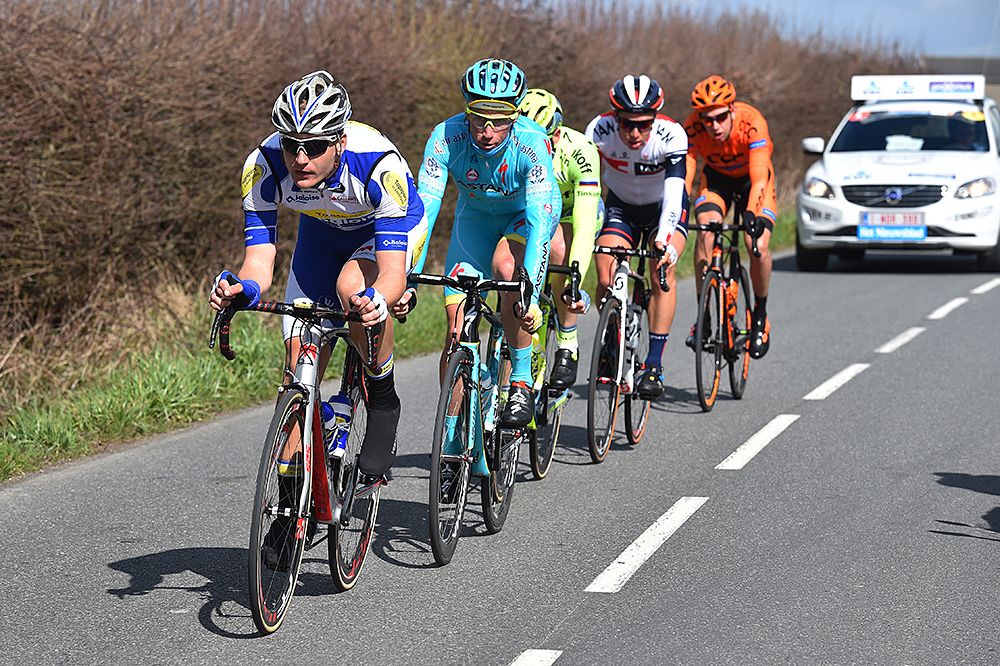 The five-man early move at Gent-Wevelgem
