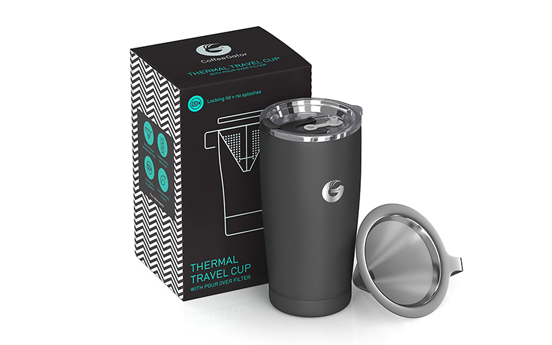 Coffee Gator Pour Over Coffee Travel Mug