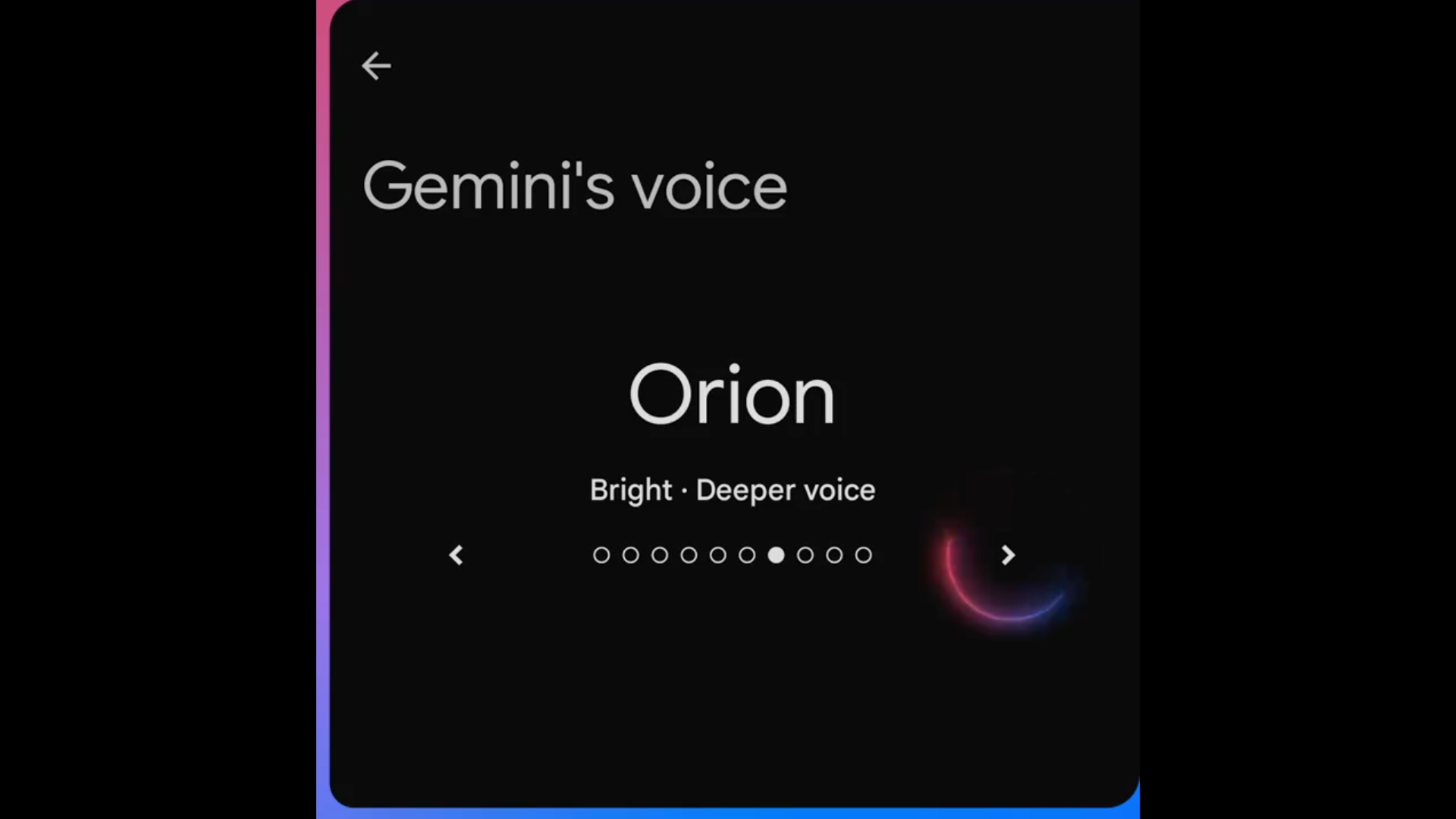 Google Gemini Live's AI voice now comes in ten more styles that take ...