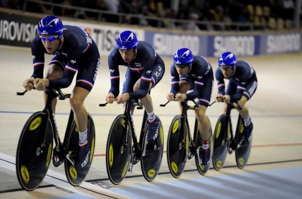The French four posted the ninth fastest time.