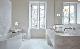 Villa Peduzzi Hotel, Lake Como, Italy - Bathroom