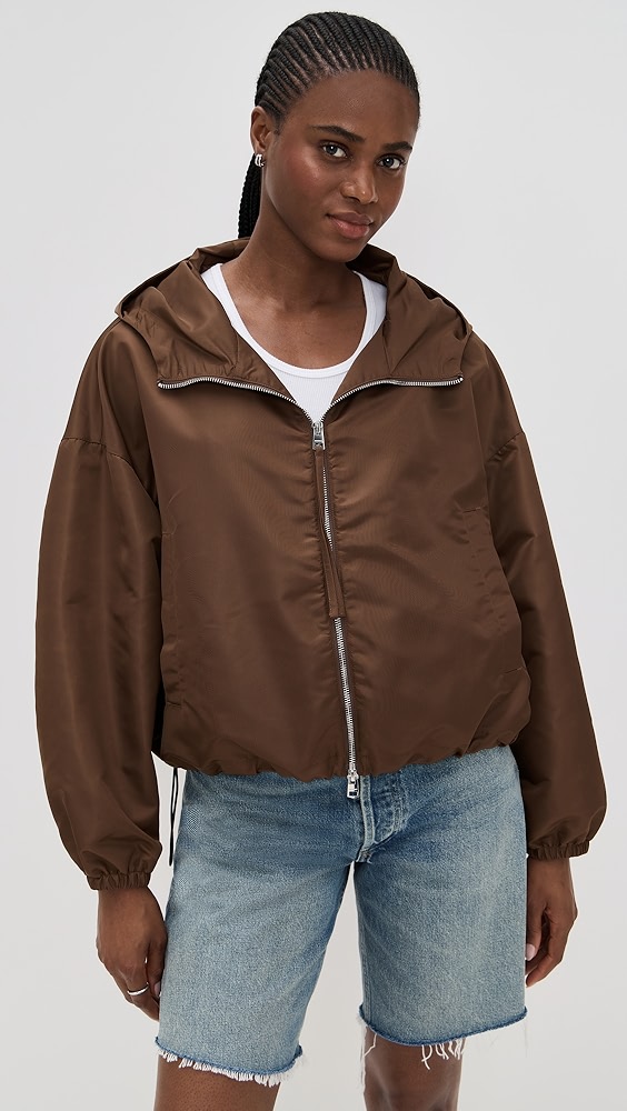 Citizens of Humanity Cropped Nylon Windbreaker
