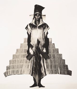 Issey Miyake Staircase Dress