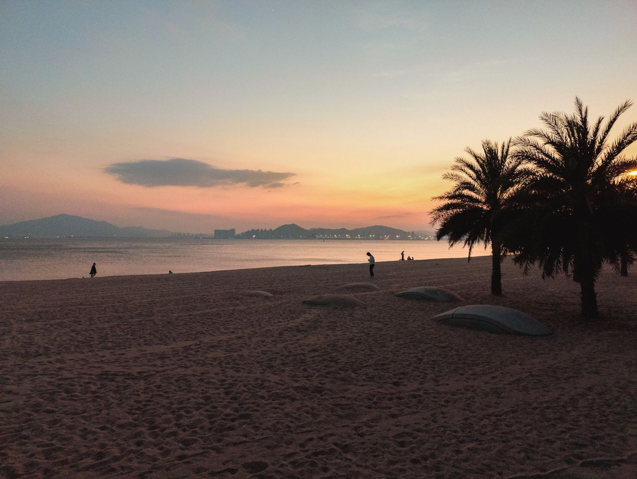 A OnePlus 10 Pro camera sample, showing an edit of the original image of a beach scene