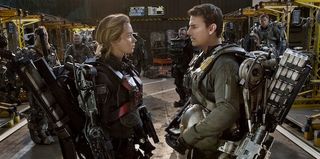 Tom Cruise and Emily Blunt in Edge of Tomorrow