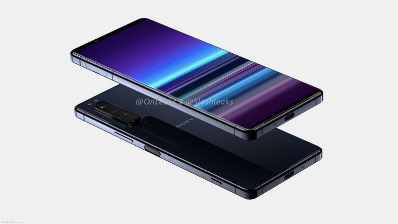 Sony Xperia 5 CAD-Based Render