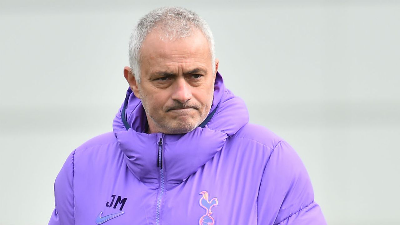 Tottenham Hotspur head coach Jose Mourinho