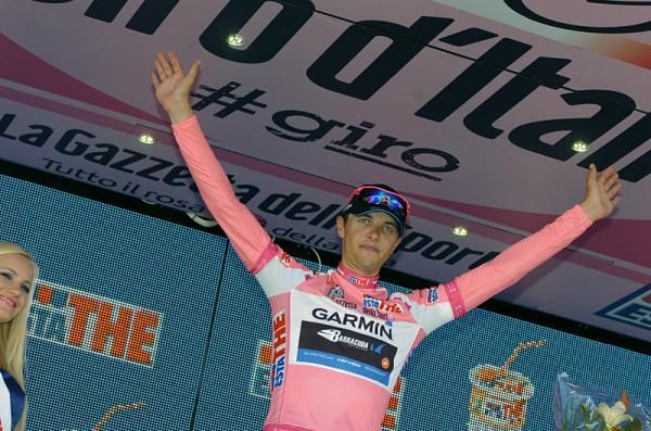 Ramunas Navardauskas (Garmin-Barracuda) remains in the Giro lead for another stage.