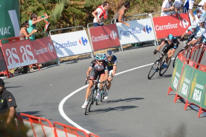 Fabian Cancellara hits the front