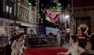 Little Shop of Horrors Audrey II goes on a rampage