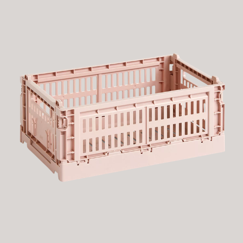 Selfridges, Stackable Small Crate - Blush