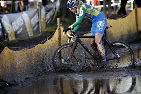 The mud was a challenge