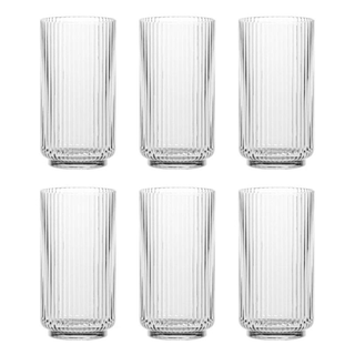 Wayfair ribbed glasses for juice